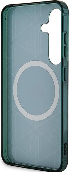 Produktbild Lacoste LCHMSUBSE S921 zielony/green hardcase IML Blend Monogram MagSafe (Samsung Galaxy S24)