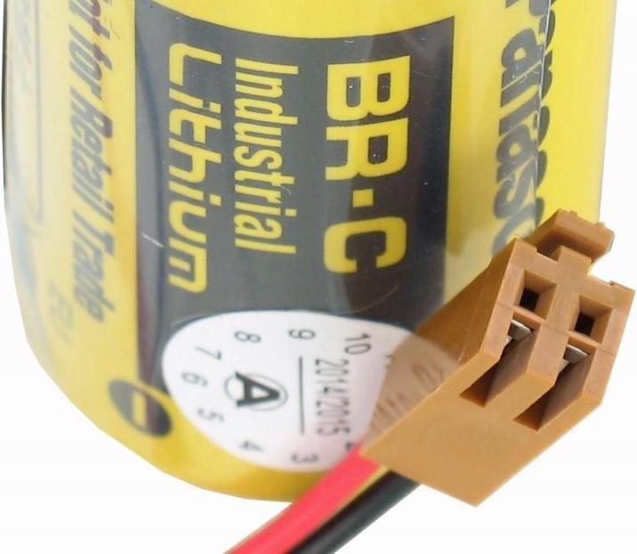 Produktbild AccuCell Batterie BR-CCF1TH CNC, BR-C mit Kabel und Stecker, GE FANUC CNC 16i, 18 (1 Stk., Gerätespezifisch, 5000 mAh)