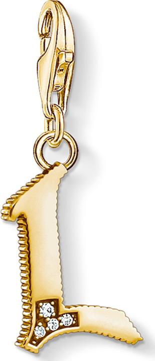 Actual product image Thomas Sabo Charm pendant letter L gold (925 silver)
