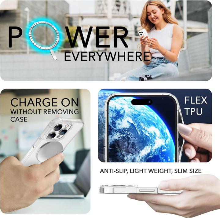 Produktbild Nalia Klare Transparente Silikon Hülle (Apple iPhone 14 Pro)