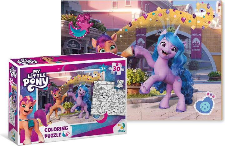 Actual product image Dodo Colouring 2in1 My Little Pony (30 pieces)