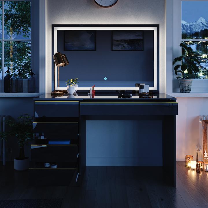 Image du produit Vicco Sherry avec éclairage (120 x 75 x 55 cm)