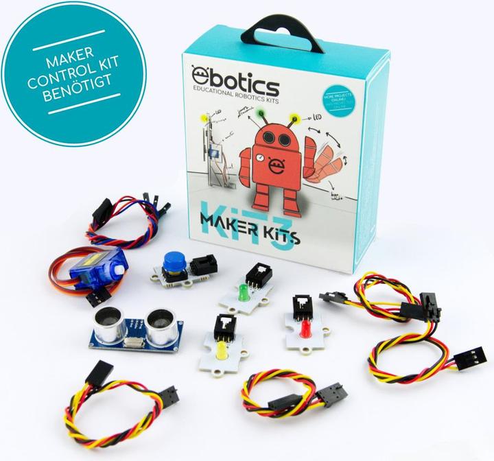 Image du produit Ebotics Robot de formation, Maker Kit 3 (carte mère nécessaire)
