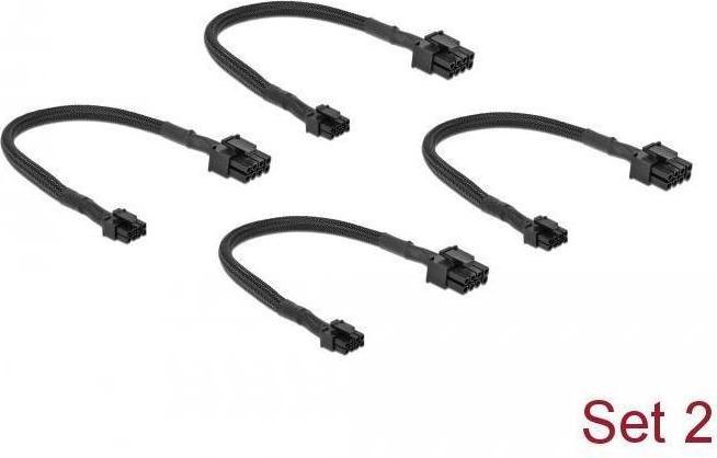 Actual product image Delock Power cable set suitable for Mac Pro 2019 (8 x)