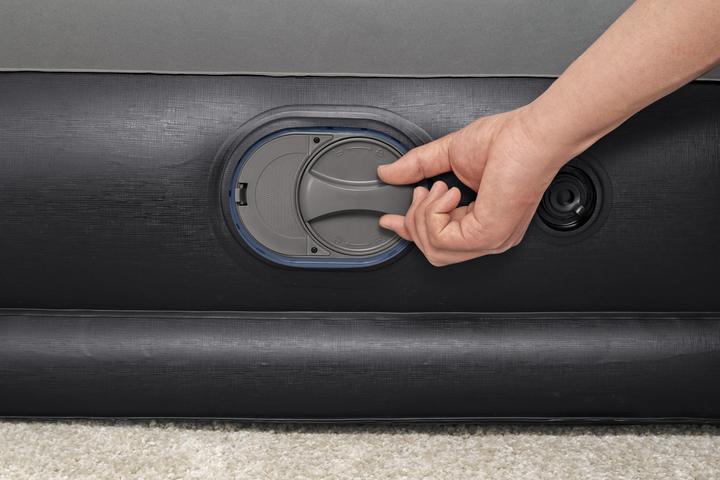 Actual product image Bestway Tritech Queen Air Mattress with Built-in USB Pump 2.03 m x 1.52 m x 36 cm