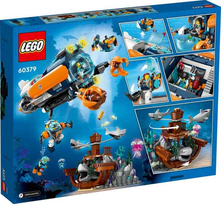 Image du produit LEGO Sous-marin d'exploration (60379, LEGO City)