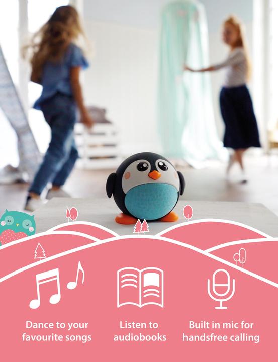 Actual product image Planet Buddies Owl Speaker (4 h, Rechargeable battery operated)