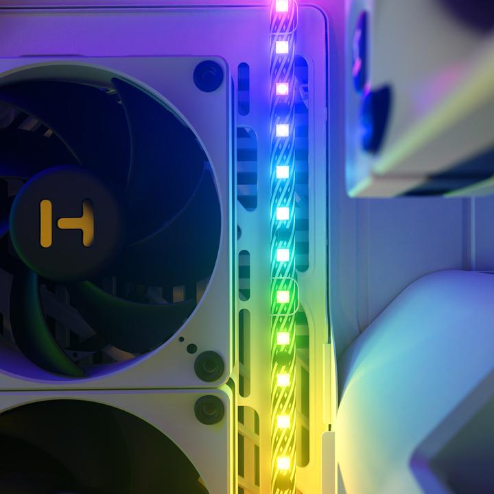 Image du produit Hyte Ls30 RGB Bandes Lumineuses Blk 2pk (Bleu, Vert, Rouge)