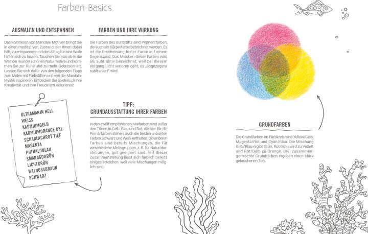 Actual product image Inspiration sounds of the sea | 50 underwater motifs to colour in, dream and relax