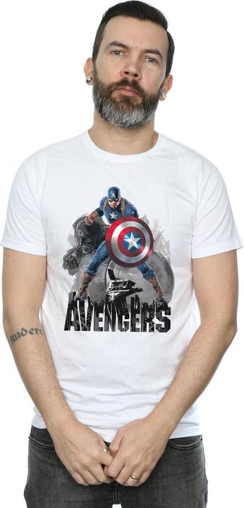 Immagine prodotto Maglietta Uomo Captain America Action Pose (XL)
