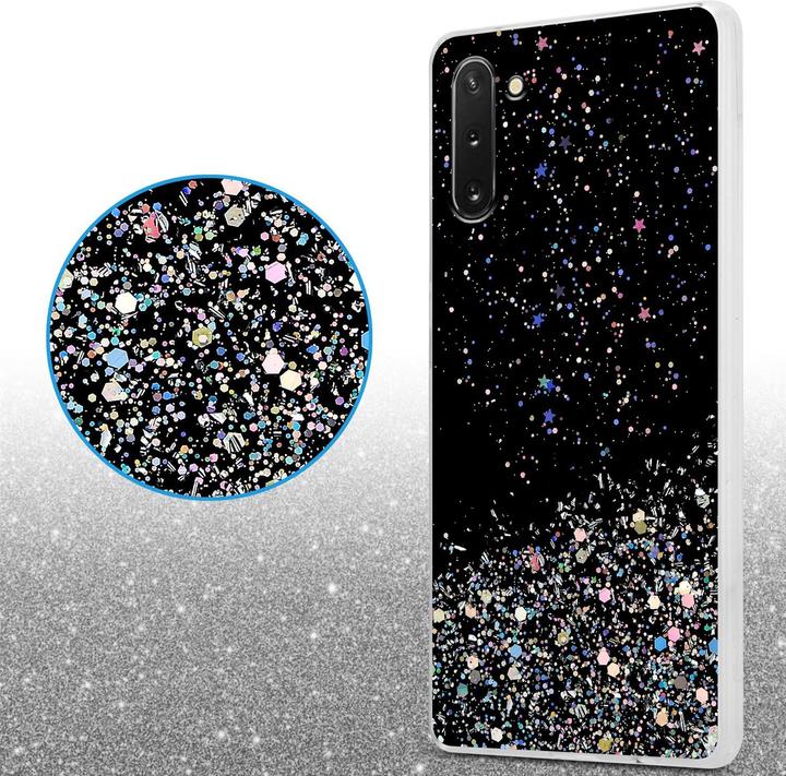 Produktbild Cadorabo TPU Cover funkelnder Glitter (Samsung Galaxy Note 10)