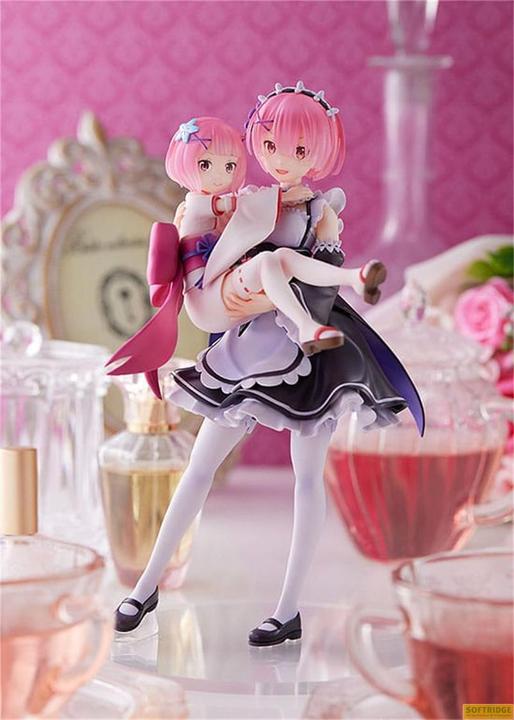 Immagine prodotto Sega Goods RE ZERO - Ariete e ariete Enfance - Statuetta 23 cm