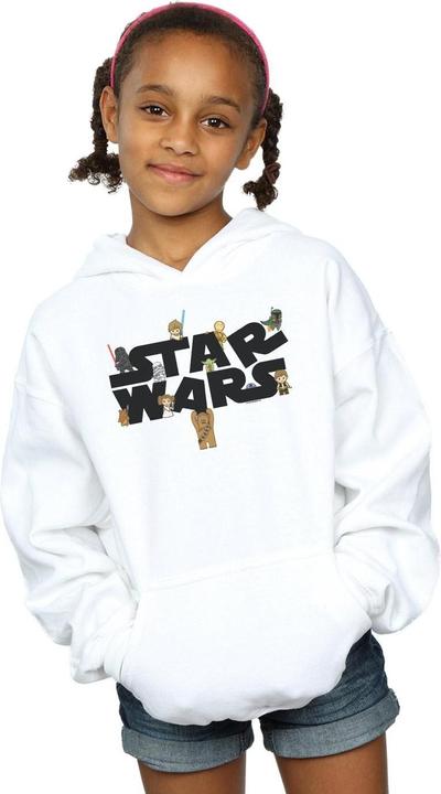 Produktbild Star Wars Kiddie Logo Kapuzenpullover Mädchen (140, 146)