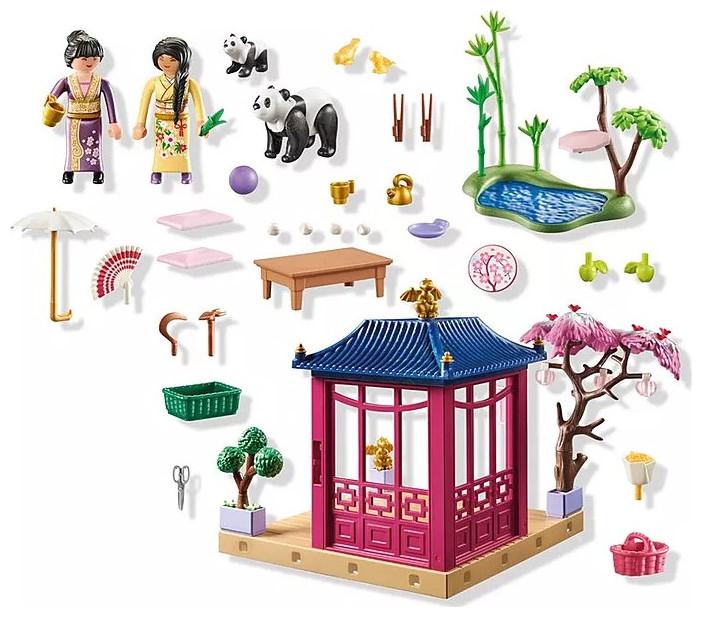 Immagine prodotto Playmobil 71762 Giardino asiatico con panda che si nutre (71762)