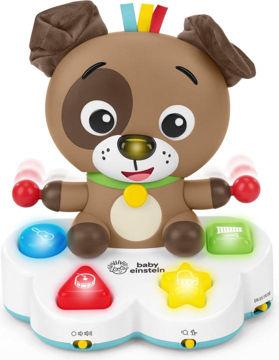 Actual product image Baby Einstein Drum & Learn Dean™ Musical Learning Toy (English, Spanish, German, French)