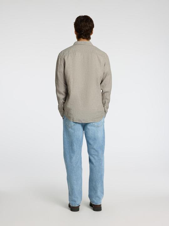 Actual product image Slhregkylian-Linen Shirt Ls Classic Noos (XL)