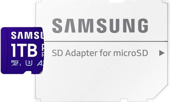 Actual product image Samsung PRO Plus (1000 GB, microSDXC, U3, UHS-I)