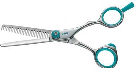 Produktbild E-kwip Effilierschere SW 40 türkis (13.97 cm)