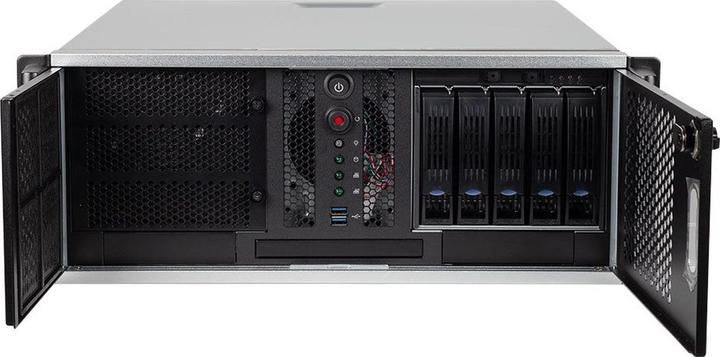 Actual product image Bluechip SERVERline R34301s 4U rack, AMD EPYC 4124P processor / up to 5.10 GHz, 32 GB DDR5, 2 x (32 GB, Rack Server)