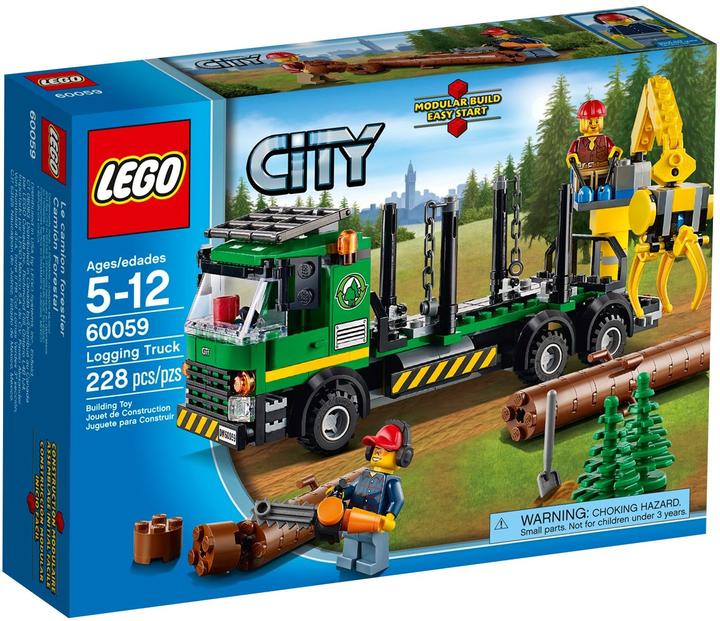 Image du produit LEGO City Le camion forestier (60059, LEGO City)
