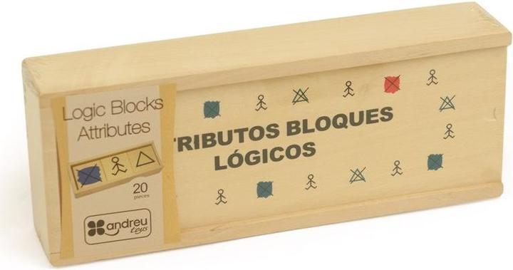 Immagine prodotto Topbright Toys Attributi dei blocchi logici (Multilingue)