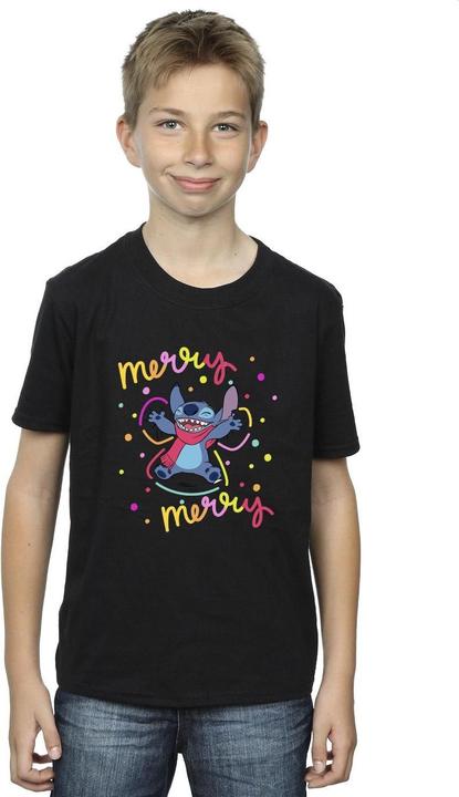 Produktbild Disney Lilo & Stitch Merry Rainbow TShirt Jungen (152, 158)