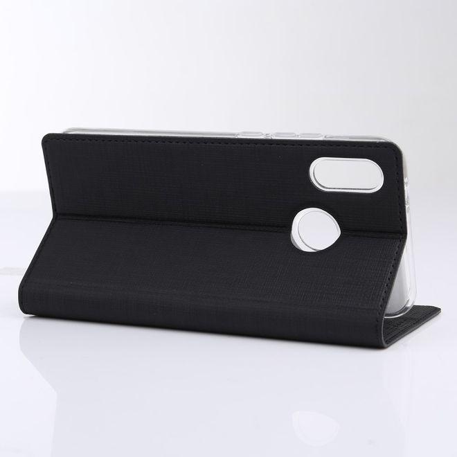 Image du produit MU Classic Pochette de couverture de livre en cuir (Huawei P Smart+)