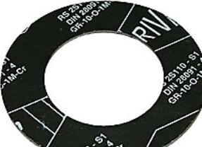 Produktbild Steffca Flanschdichtung 168,3 mm DN 150 - Graphit mit Stahleinlage
