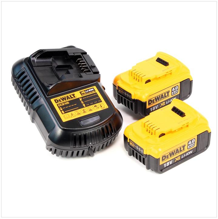Produktbild DeWalt DCD 791 M2 Akku Bohrschrauber Brushless 18V 70 Nm + 2x Akkus 4,0 Ah + 1x Ladegerät in TSTAK (Akkubetrieb)