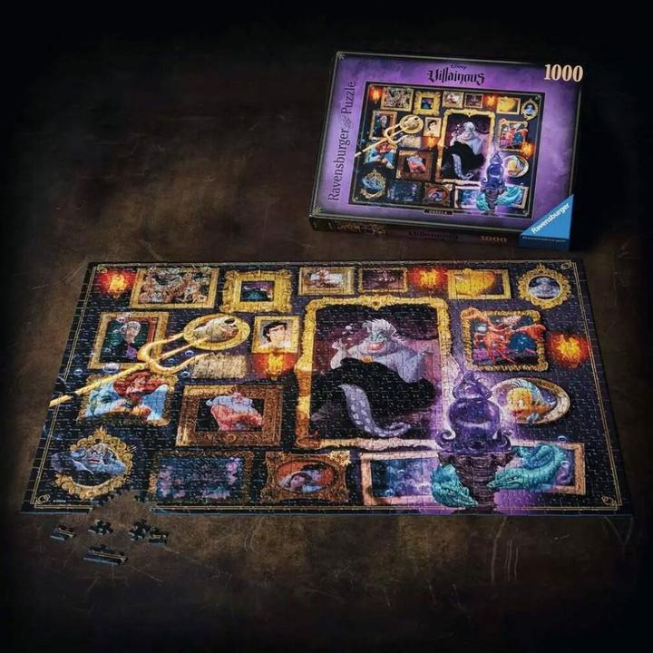 Immagine prodotto Ravensburger Puzzle 1000 pezzi 12000039 - Ursula cattiva di Disney - I popolari personaggi di (1000 pezzi)
