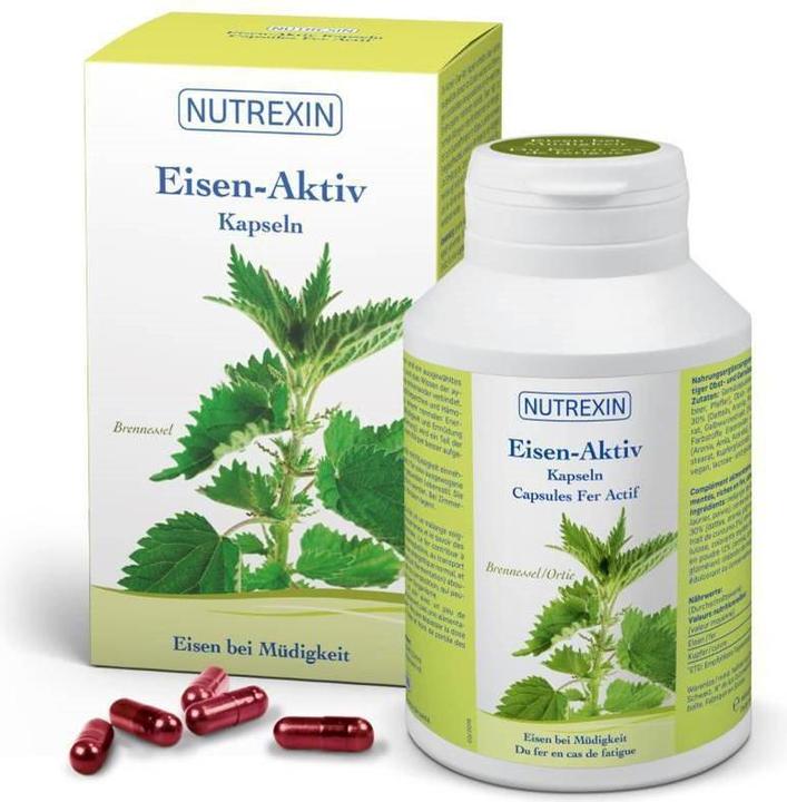 Image du produit Nutrexin Fer actif (240 pièce(s), Capsules, 172 g)