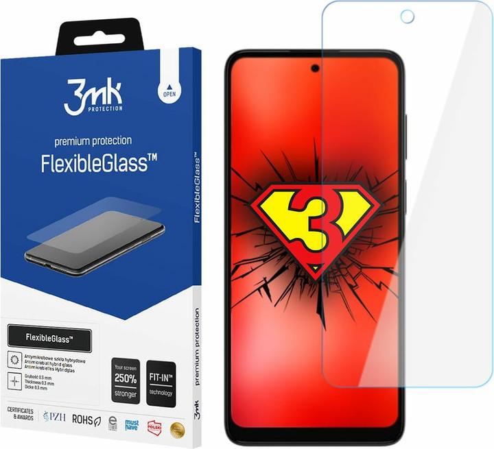 Produktbild 3MK hybrid glass Flexible 2.5D for Motorola Moto G22 (1 Stück, Motorola Moto G22)