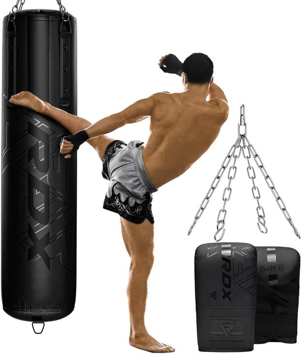 Image du produit Rdx F6 KARA 152 cm 3-en-1 Sac de Frappe & Gants de Sac (150 cm, 20 kg)