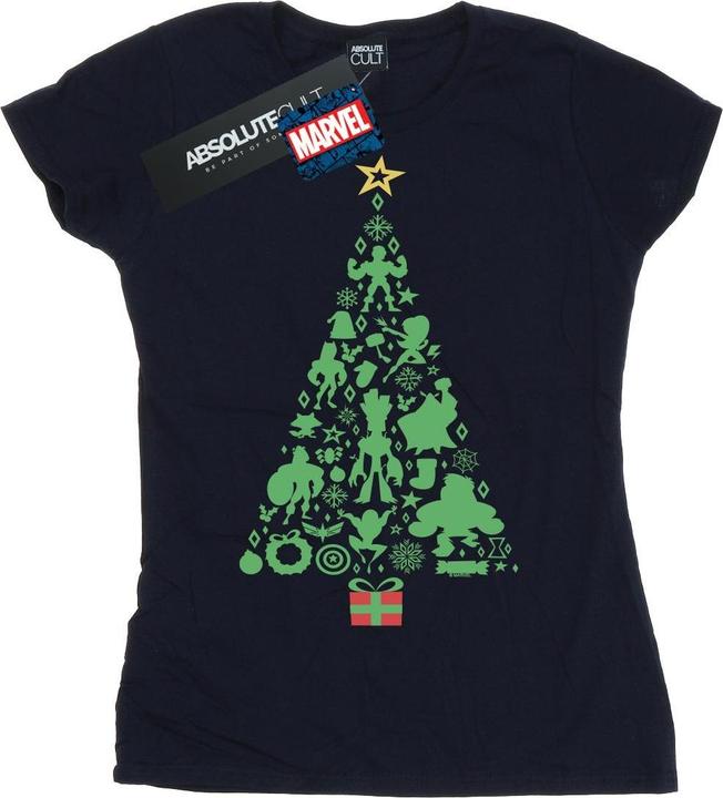 Produktbild Avengers Christmas Tree TShirt (M)
