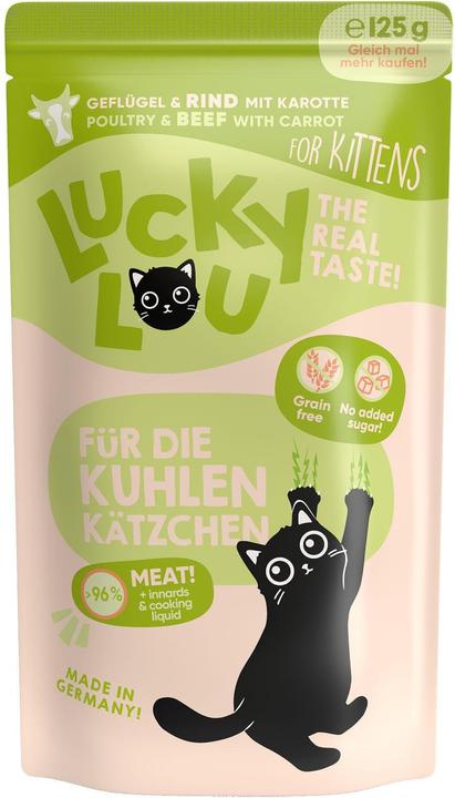 Produktbild Lucky Lou Katzen-Nassfutter (Junior, 1 Stk., 138 g)