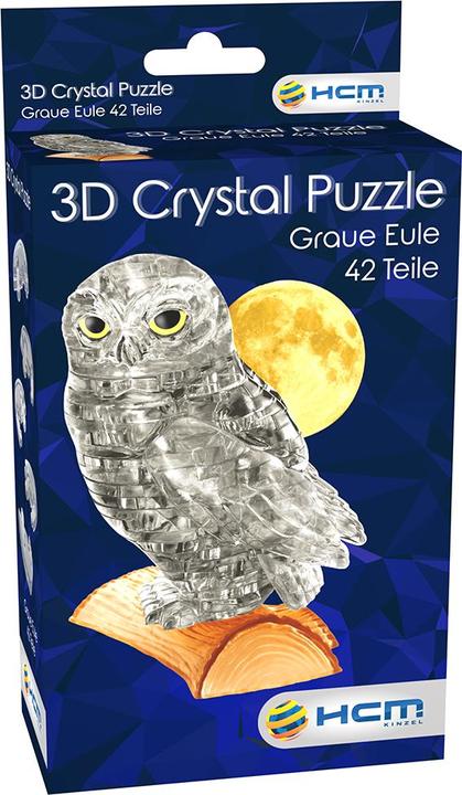 Actual product image HCM Kinzel 3D Crystal Owl (42 pieces)
