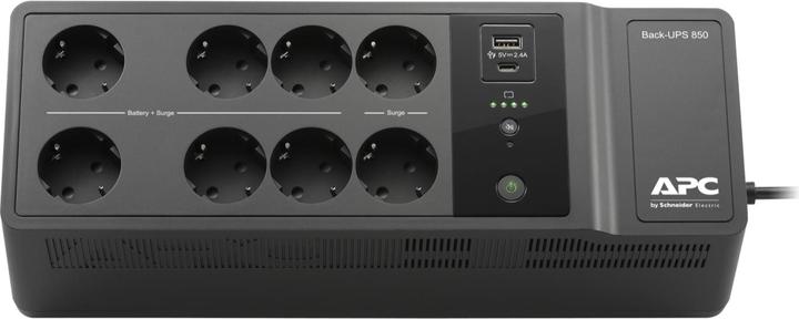 Produktbild APC BE850G2-SP, Standby (Offline), 0,85 kVA, 520 W, Sine, 220 V, 230 V (850 VA, 520 W, Standby USV)
