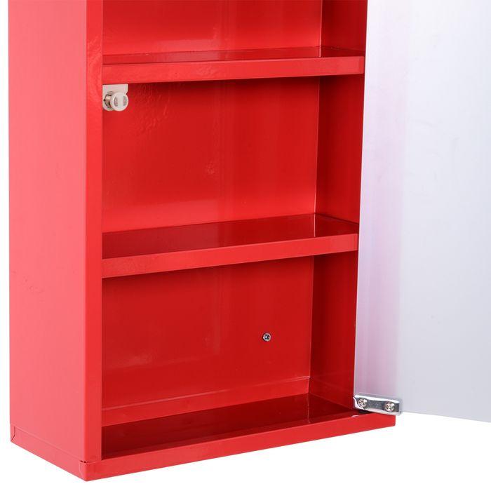 Produktbild Homcom Medizinschrank zum Abschliessen (30 x 12 x 60 cm)
