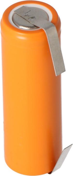 Immagine prodotto Panasonic Akku HHR-120 für Rasierer, Rasierapperate mit Lötfahne U-Form (1 pz., 4/5 AA, 1200 mAh)