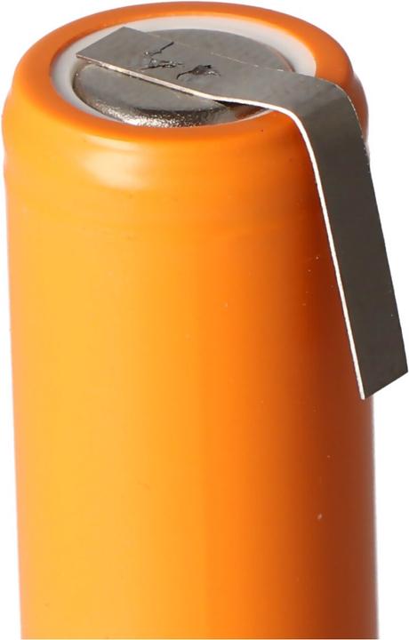 Immagine prodotto Panasonic Akku HHR-120 für Rasierer, Rasierapperate mit Lötfahne U-Form (1 pz., 4/5 AA, 1200 mAh)