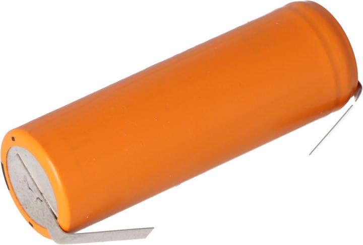 Immagine prodotto Panasonic Akku HHR-120 für Rasierer, Rasierapperate mit Lötfahne U-Form (1 pz., 4/5 AA, 1200 mAh)