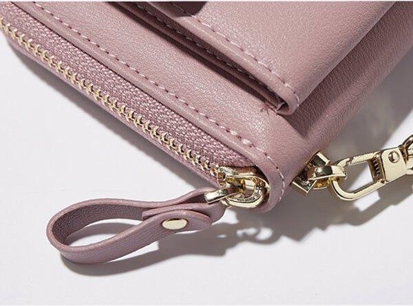 Actual product image Mu Prime Universal cell phone clutch bag