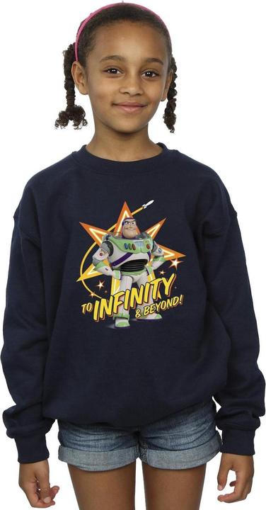 Actual product image Disney Girls Toy Story Buzz To Infinity Sweatshirt (152, 158)