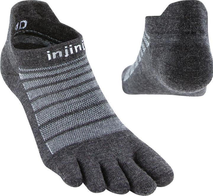 Image du produit Injinji Run NUwool No-Show Slate (M)