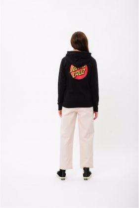 Image du produit Santa Cruz Sweat à capuche classique à pois pour femmes (12)