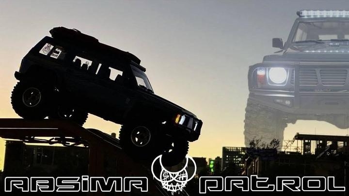 Actual product image Absima 1:10 PATROL CR4.4 Light blue (RTR Ready-to-Run)