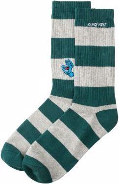 Image du produit Santa Cruz Chaussette à rayures Screaming Mini Hand