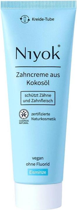 Immagine prodotto Niyok Dentifricio Olio di cocco Ice Mint 75 ml (75 ml)