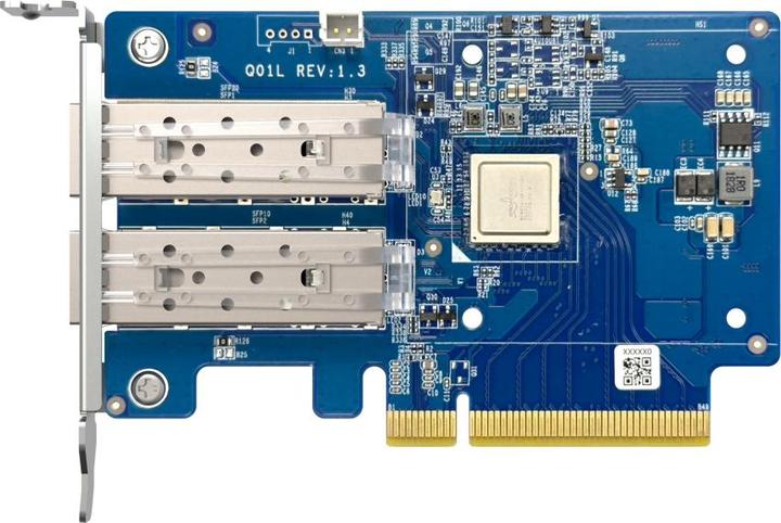Actual product image QNAP Dual-port SFP+10GbE network expansion