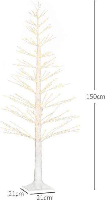 Image du produit Swisshandel24 150 cm Lichterbaum Kunstbaum mit 600 LED, LED Weihnachtsbaum, Indoor und Outdoor